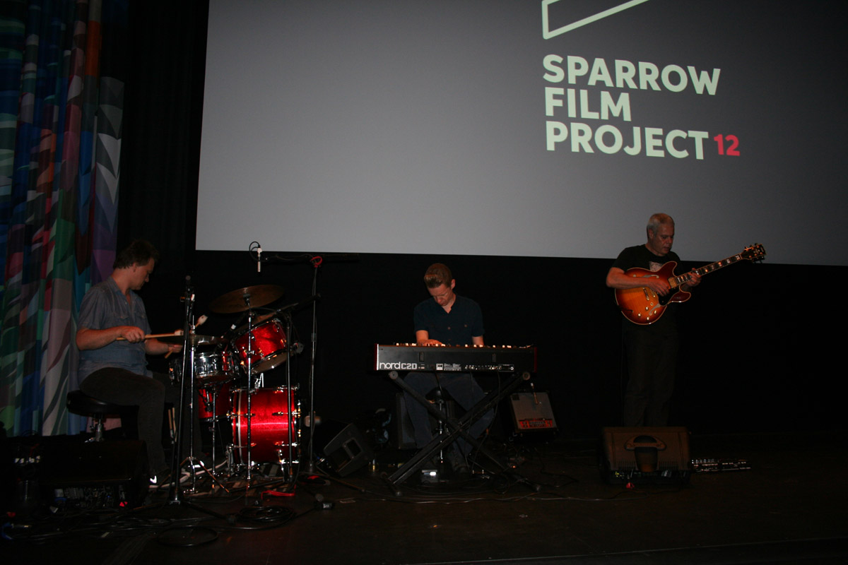 Sparrow Film Project 12 Gala: The band.