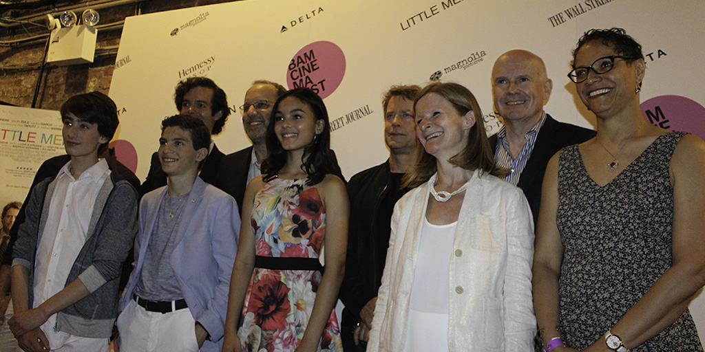 Cast, crew and friends for the opening night film Little Men