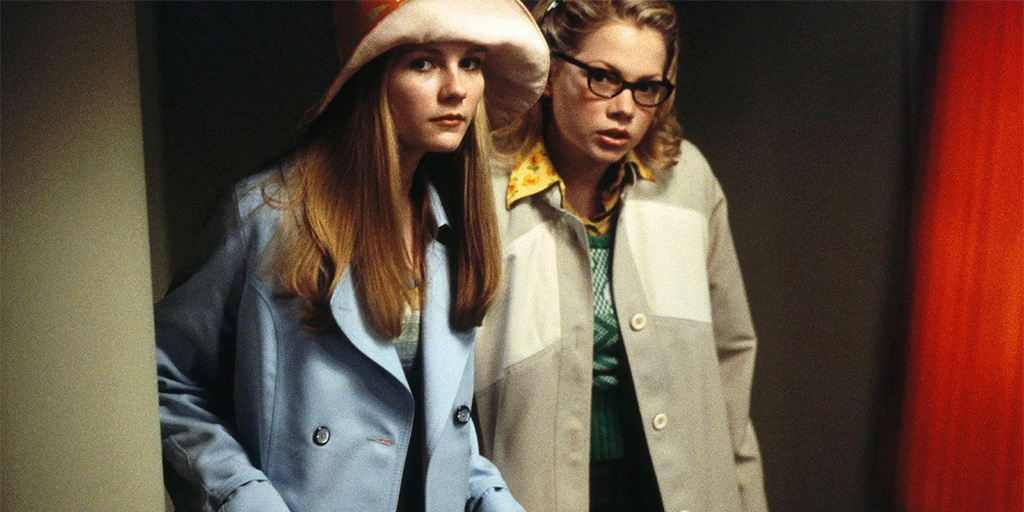 Kirsten Dunst and Michelle Williams in DICK